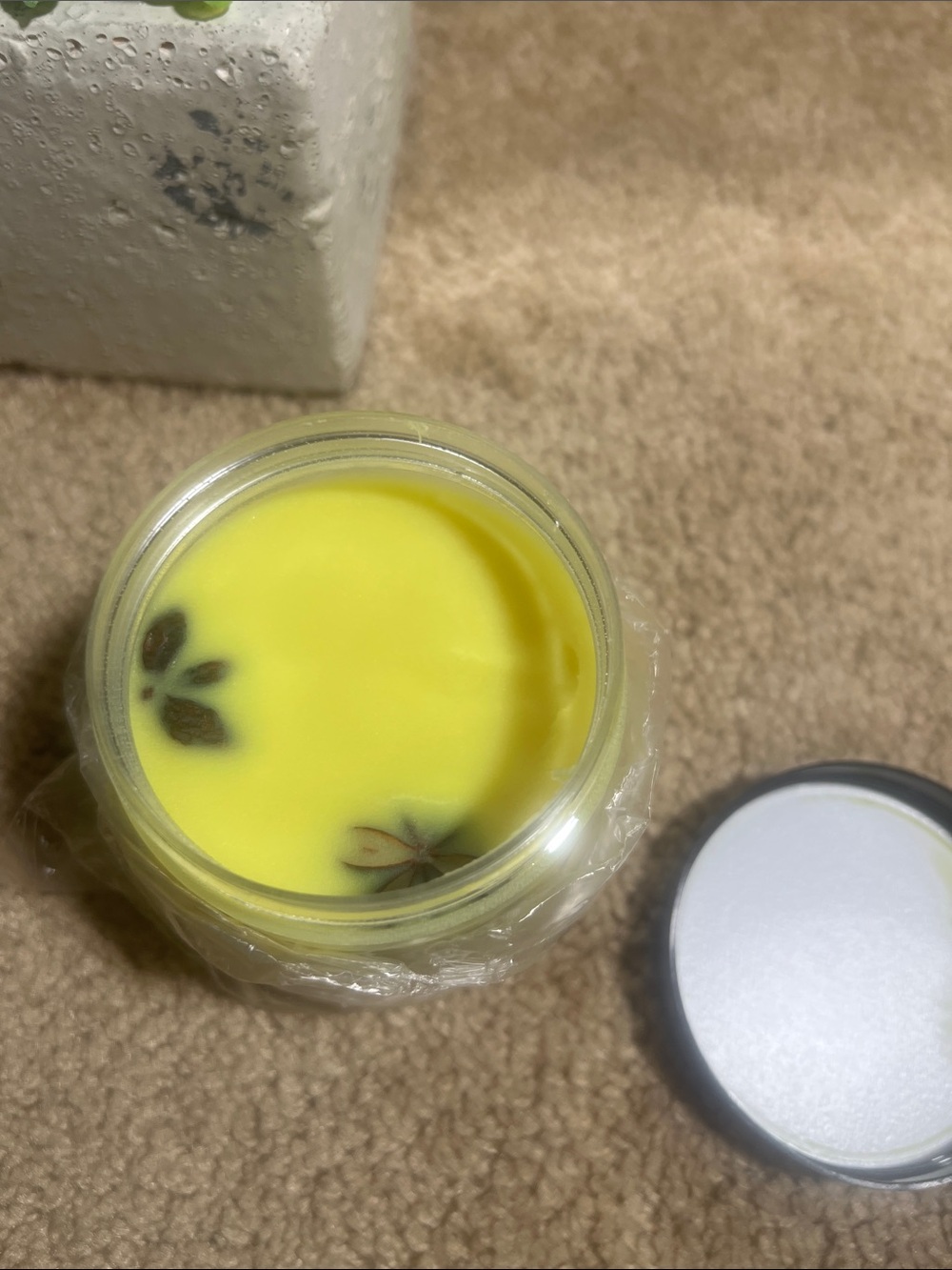 Lightly Lemongrass & Gardenia  scented TURMERIC Skin Balm for Sensitive Skin